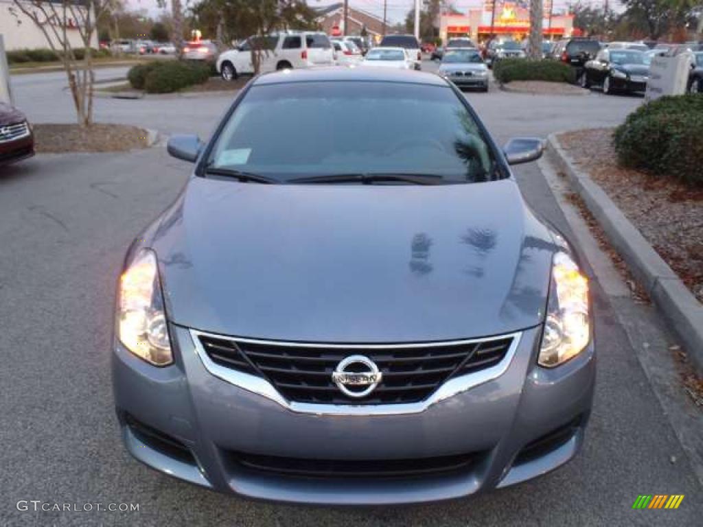 2011 Altima 2.5 S Coupe - Ocean Gray / Charcoal photo #2