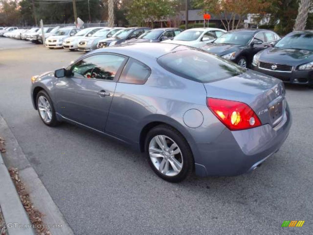 2011 Altima 2.5 S Coupe - Ocean Gray / Charcoal photo #3