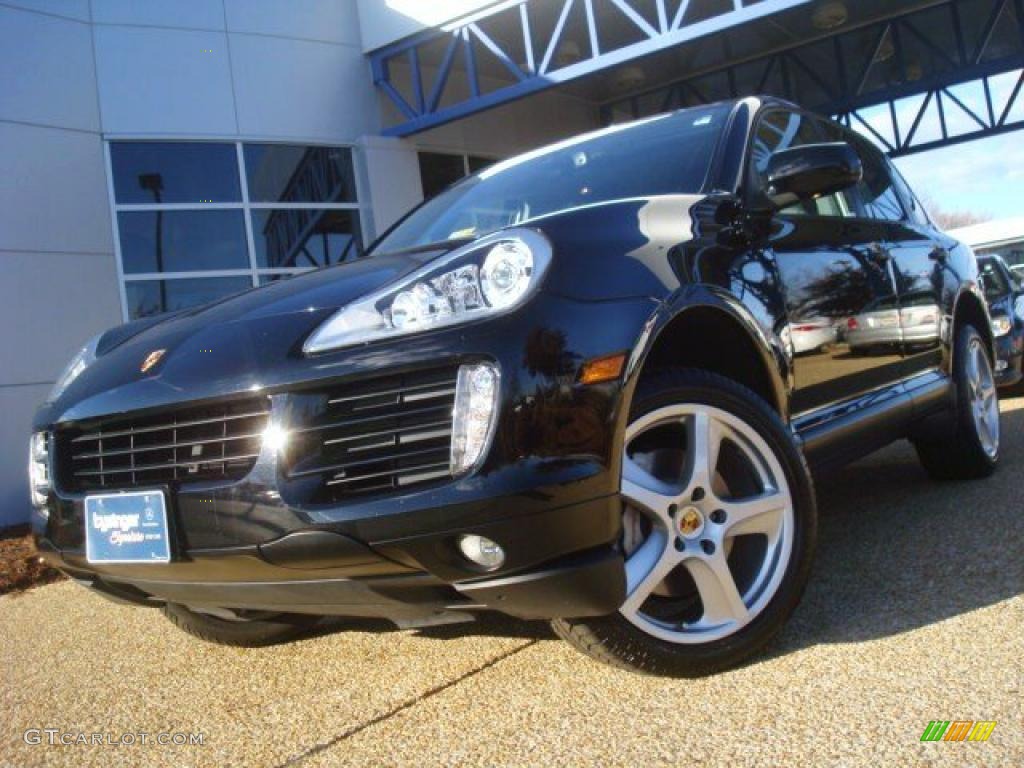 Black 2008 Porsche Cayenne S Exterior Photo #41115767