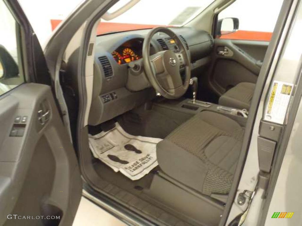 Graphite Interior 2008 Nissan Frontier SE V6 King Cab Photo #41115959