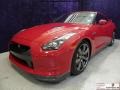 2009 Solid Red Nissan GT-R Premium  photo #2