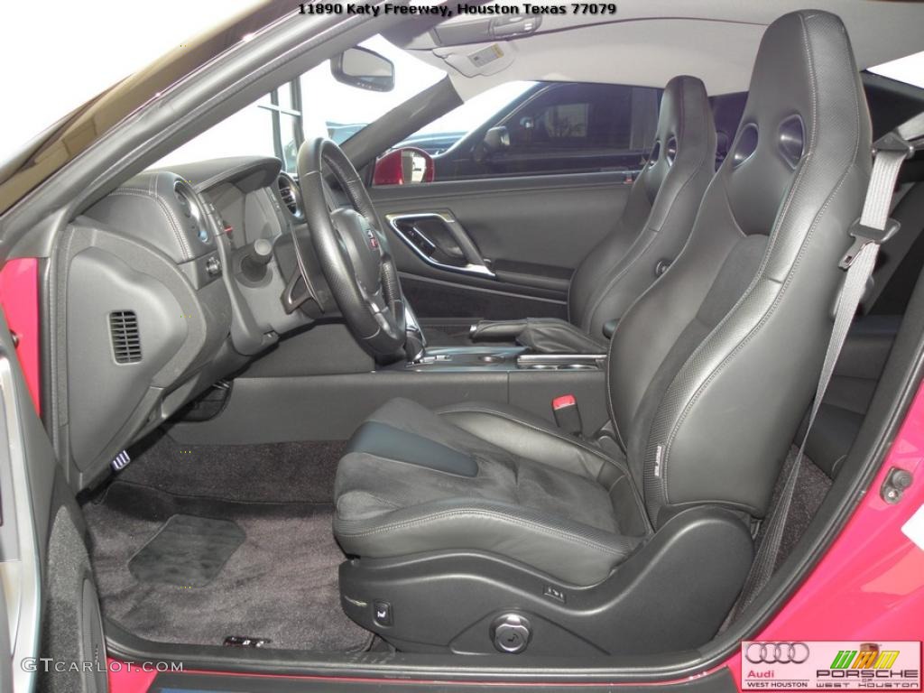 Black Interior 2009 Nissan GT-R Premium Photo #41116039