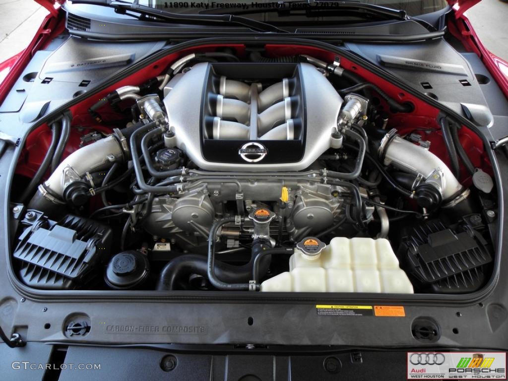 2009 Nissan GT-R Premium 3.8 Liter Twin-Turbocharged DOHC 24-Valve CVTCS V6 (VR38DETT) Engine Photo #41116199
