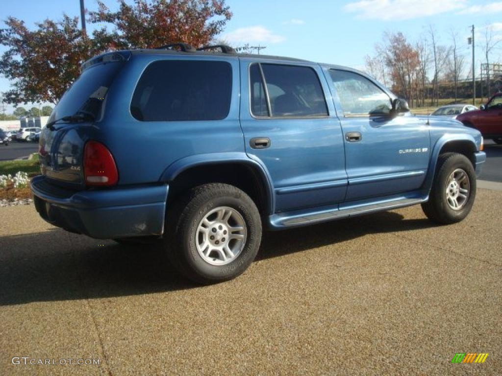 2001 Durango SLT 4x4 - Atlantic Blue Metallic / Dark Slate Gray photo #5