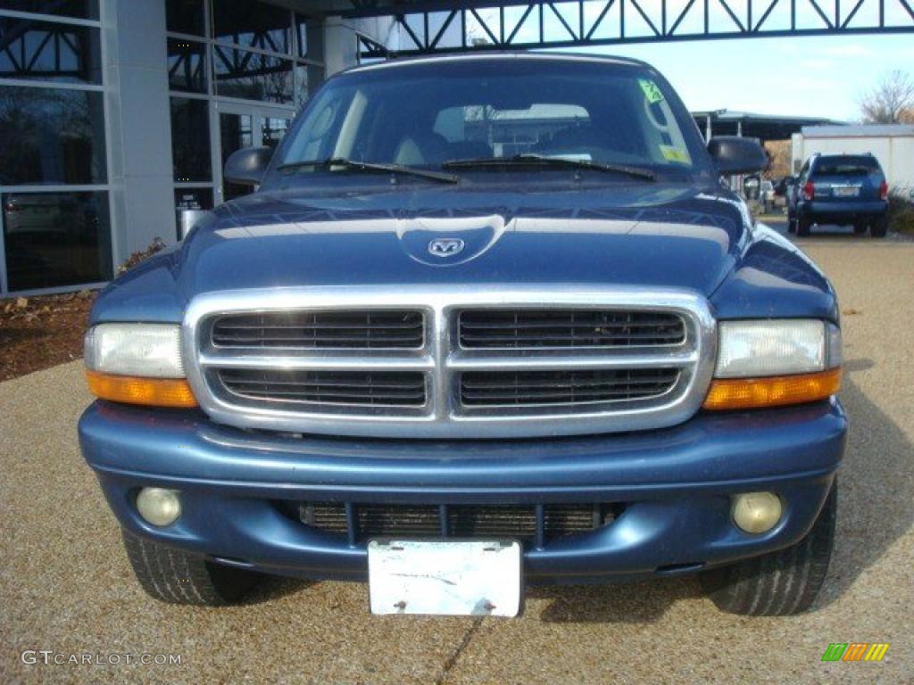 2001 Durango SLT 4x4 - Atlantic Blue Metallic / Dark Slate Gray photo #8