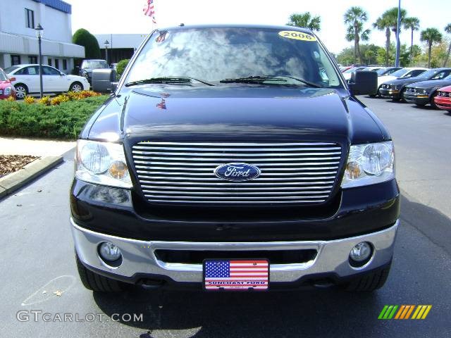 2006 F150 XLT SuperCab 4x4 - Black / Flint photo #8