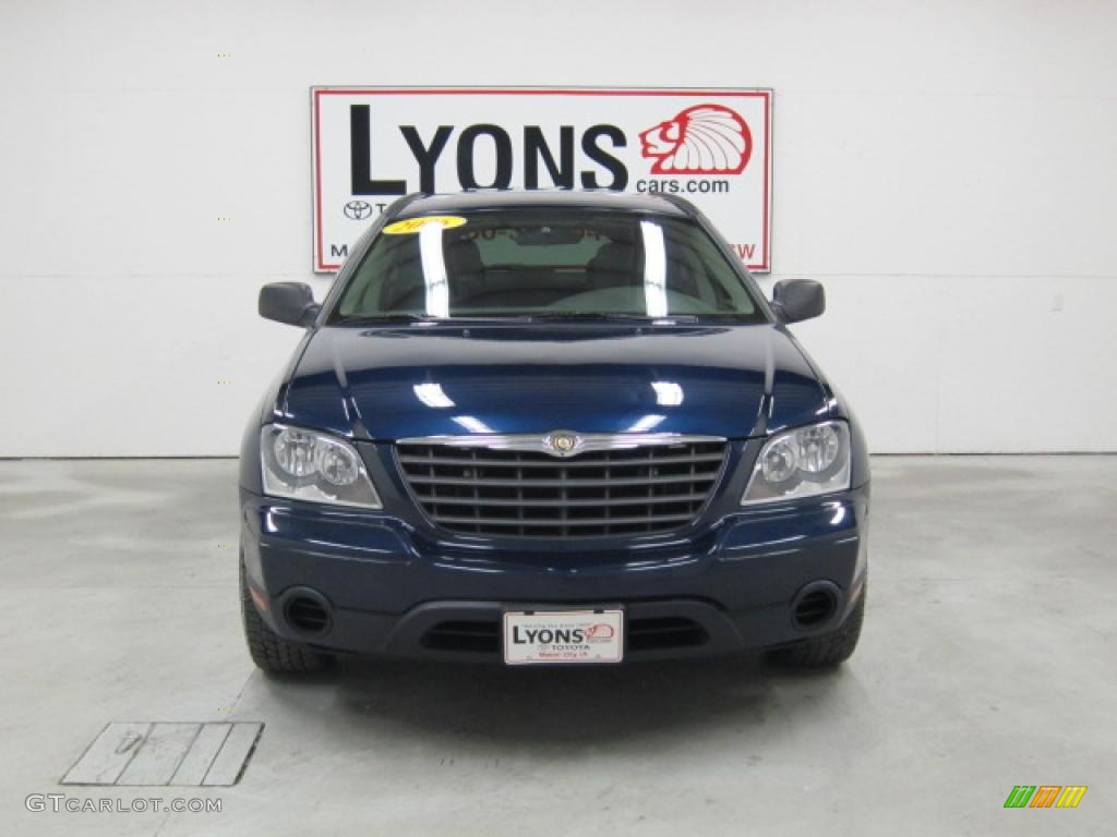 2006 Pacifica AWD - Midnight Blue Pearl / Light Taupe photo #5