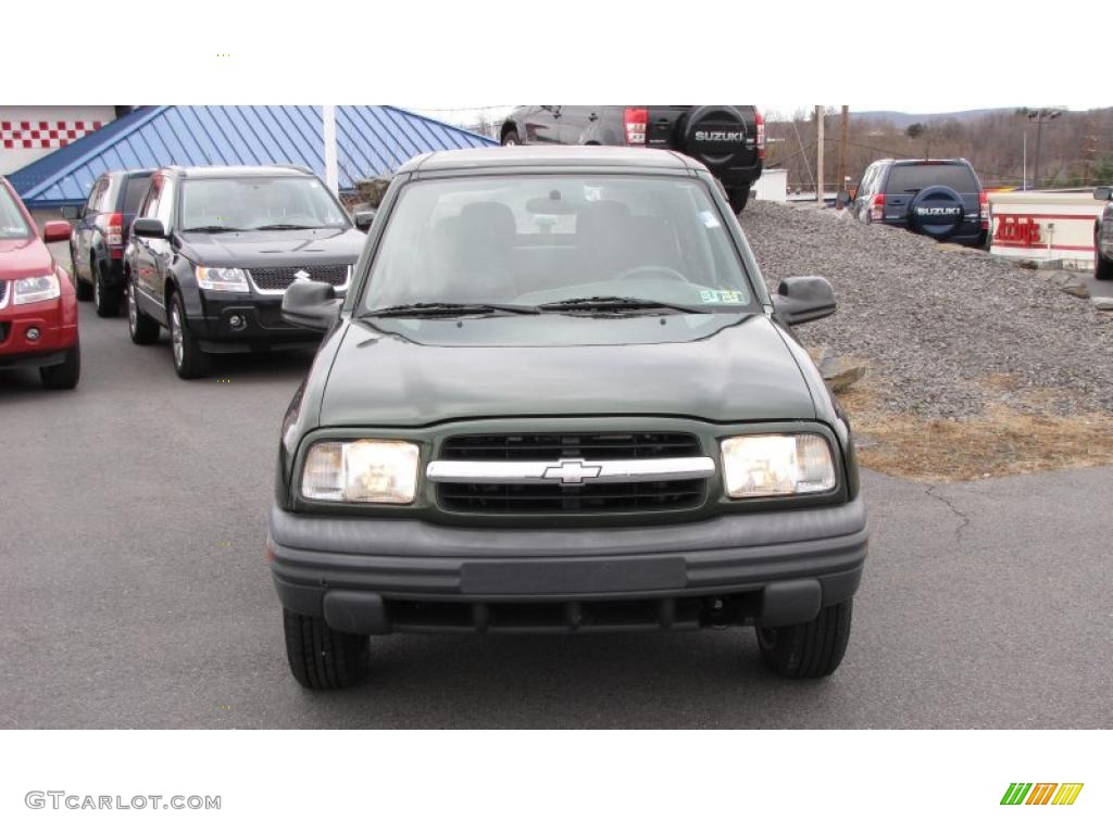 2001 Tracker Hardtop 4WD - Medium Green Metallic / Medium Gray photo #3