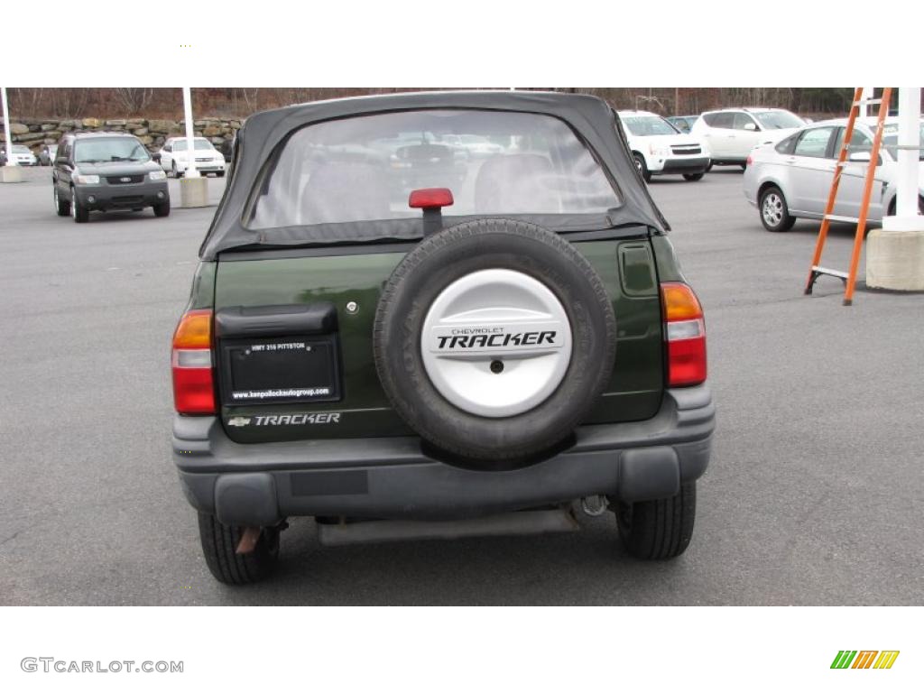 2001 Tracker Hardtop 4WD - Medium Green Metallic / Medium Gray photo #7