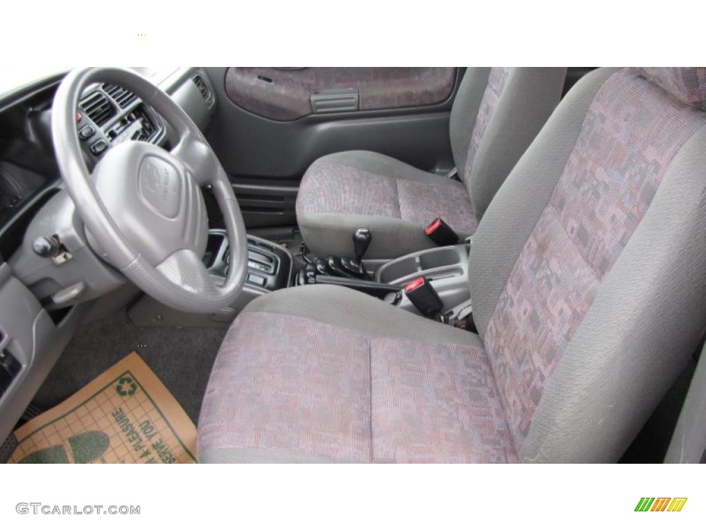 Medium Gray Interior 2001 Chevrolet Tracker Hardtop 4WD Photo #41119031