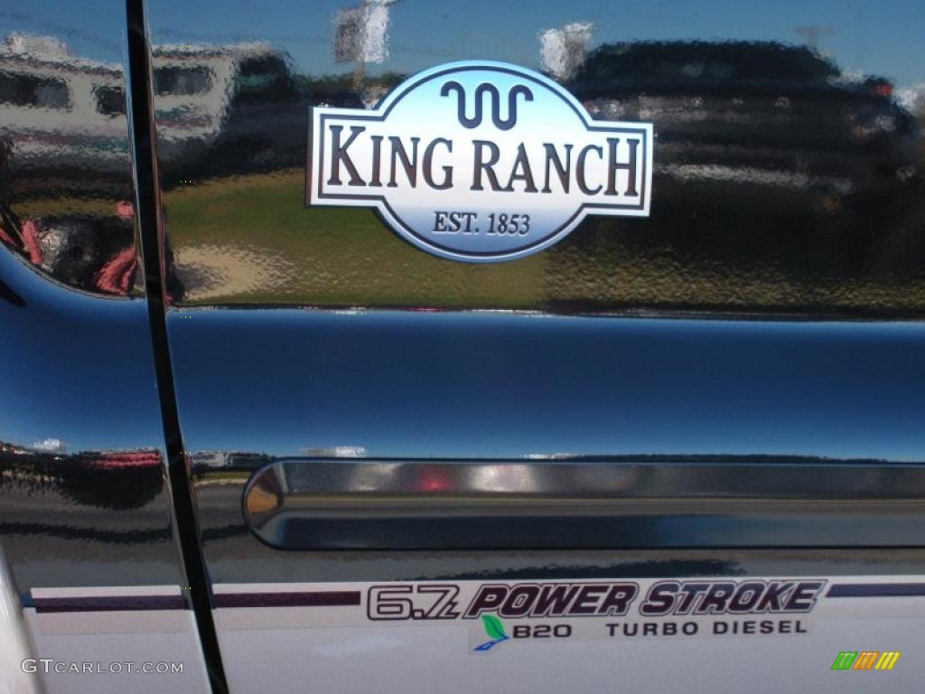 2011 Ford F350 Super Duty King Ranch Crew Cab 4x4 Marks and Logos Photo #41119807