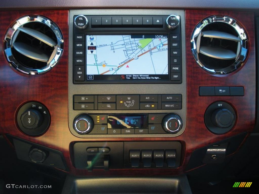 2011 Ford F350 Super Duty King Ranch Crew Cab 4x4 Navigation Photo #41119923