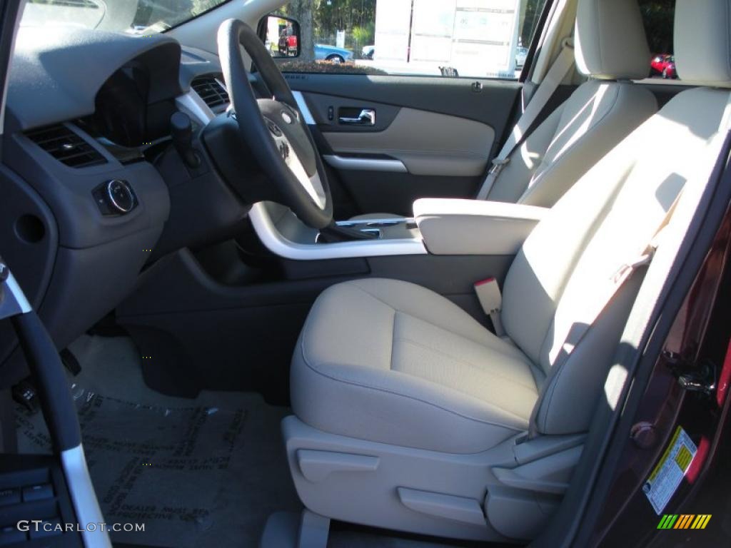 Medium Light Stone Interior 2011 Ford Edge SE Photo #41120067