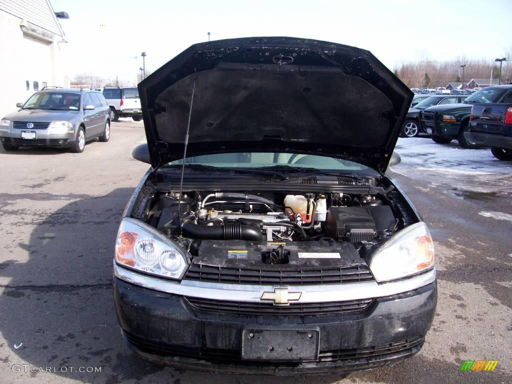 2005 Malibu Sedan - Black / Gray photo #9