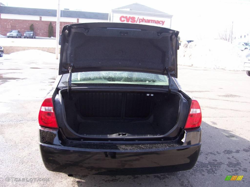 2005 Malibu Sedan - Black / Gray photo #20