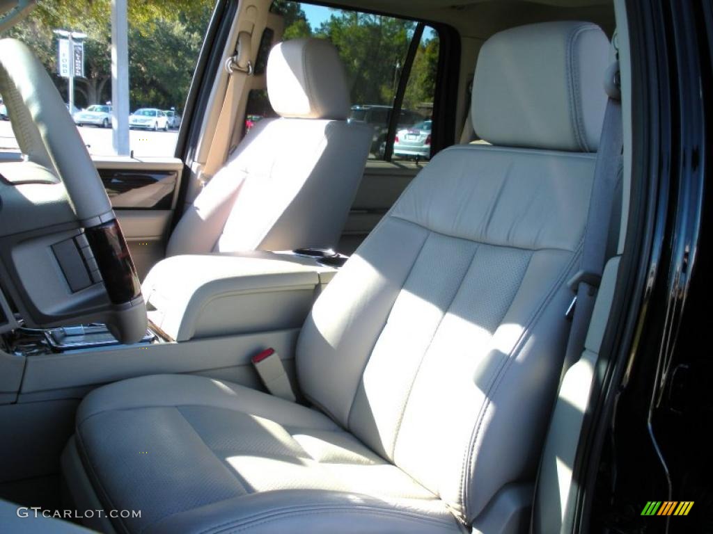 2008 Navigator Luxury 4x4 - Black / Stone photo #12