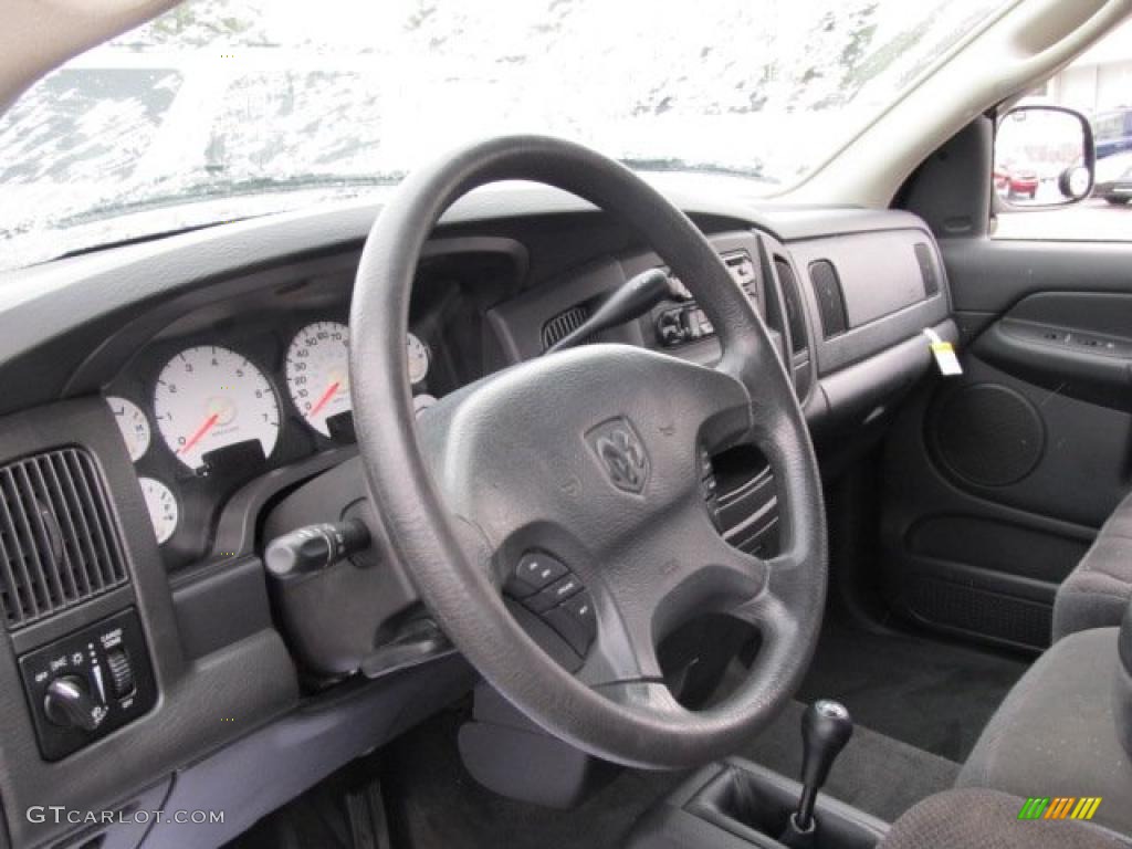 2003 Ram 1500 SLT Quad Cab 4x4 - Atlantic Blue Pearl / Dark Slate Gray photo #15