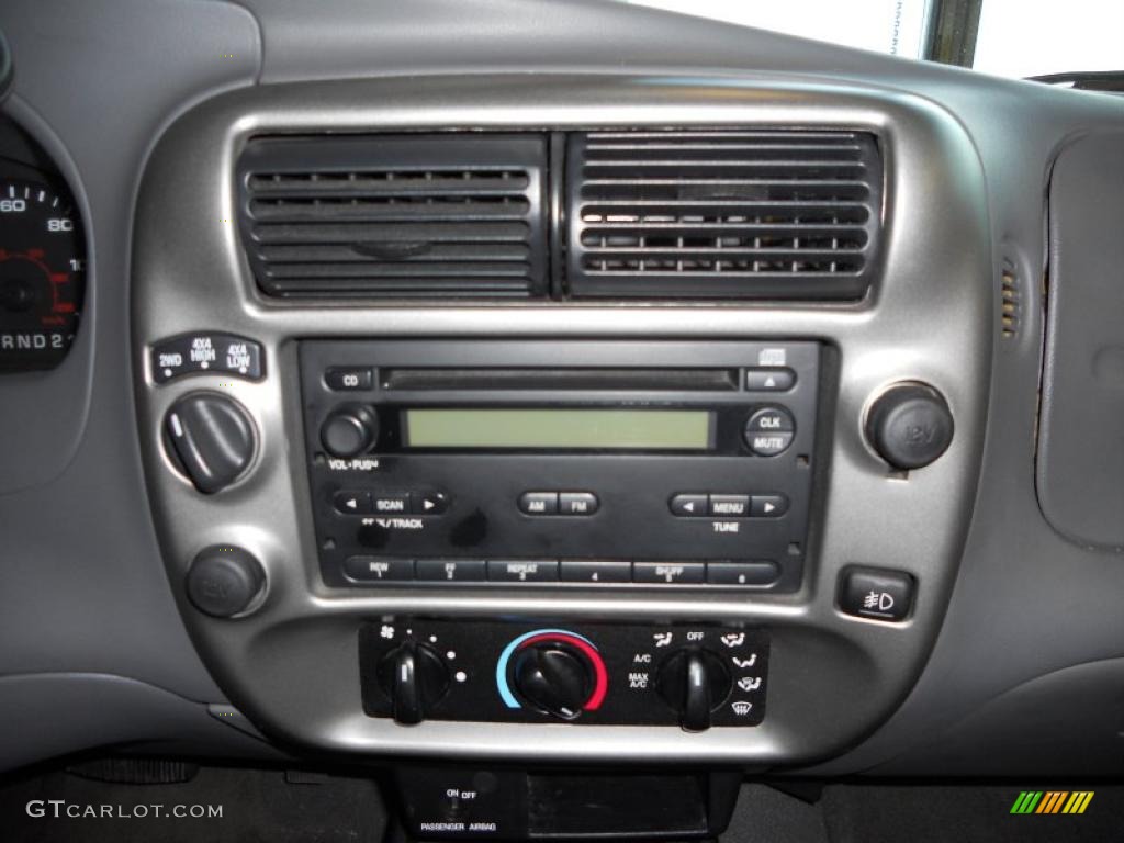 2005 Ford Ranger XLT SuperCab 4x4 Controls Photo #41122975