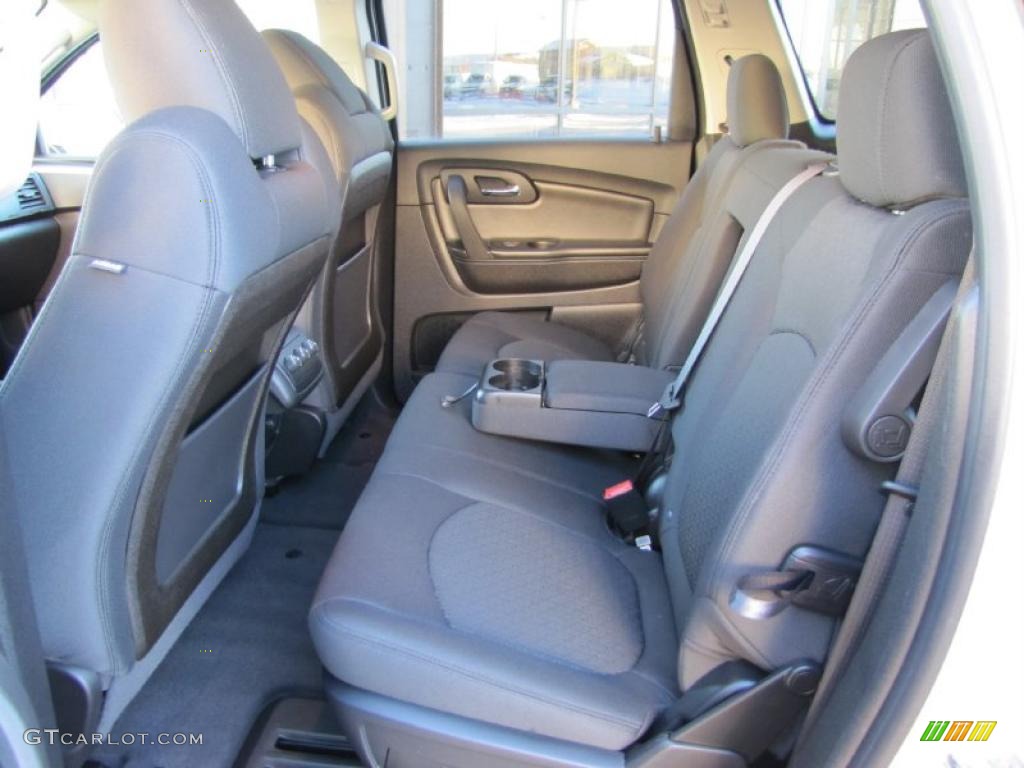 2010 Traverse LT AWD - Summit White / Dark Gray/Light Gray photo #5