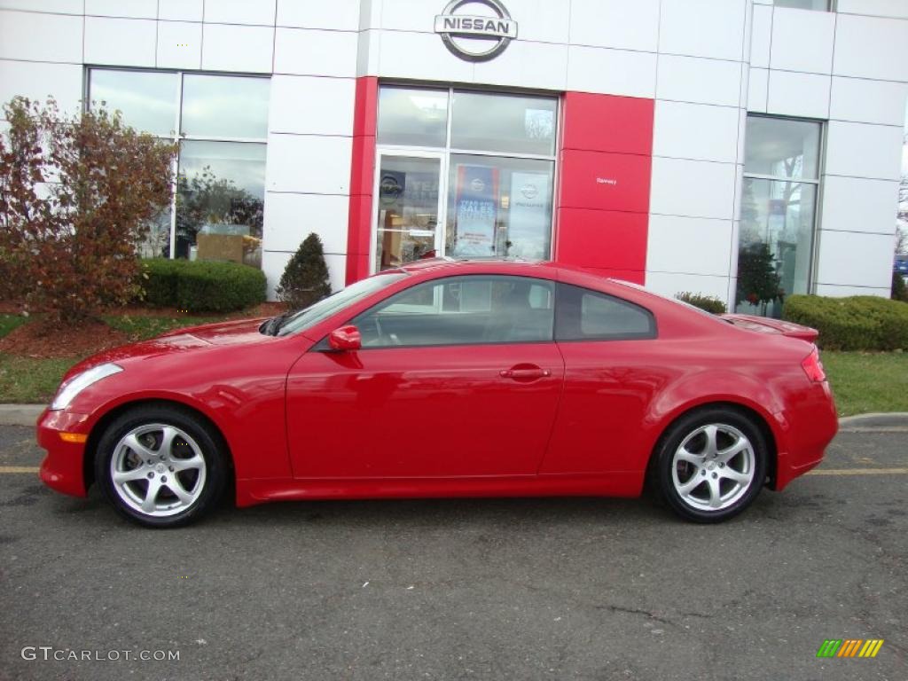Laser Red 2007 Infiniti G 35 Coupe Exterior Photo #41124355