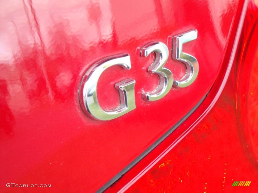 2007 Infiniti G 35 Coupe Marks and Logos Photo #41124383