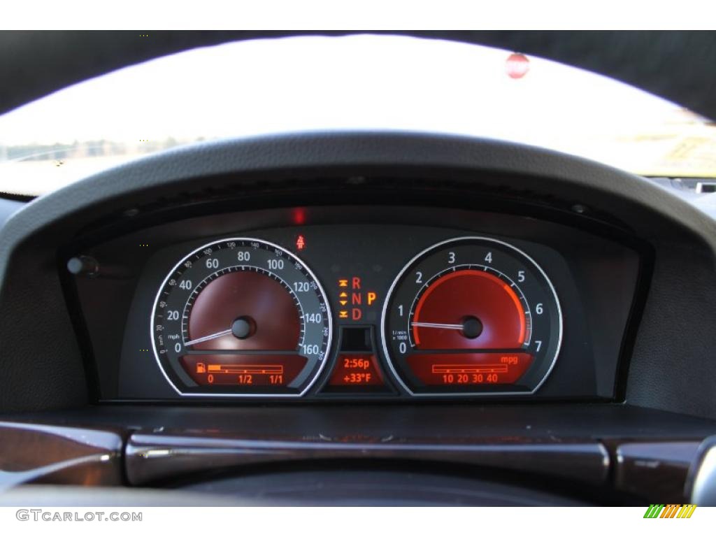 2006 7 Series 750i Sedan - Monaco Blue Metallic / Black/Cream Beige photo #24