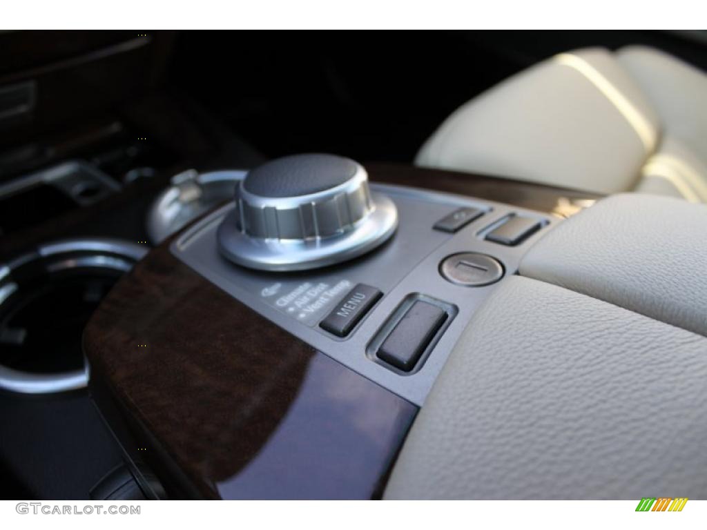 2006 7 Series 750i Sedan - Monaco Blue Metallic / Black/Cream Beige photo #38