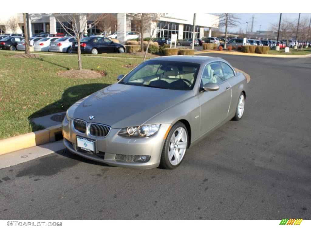 2007 3 Series 335i Convertible - Platinum Bronze Metallic / Cream Beige photo #2