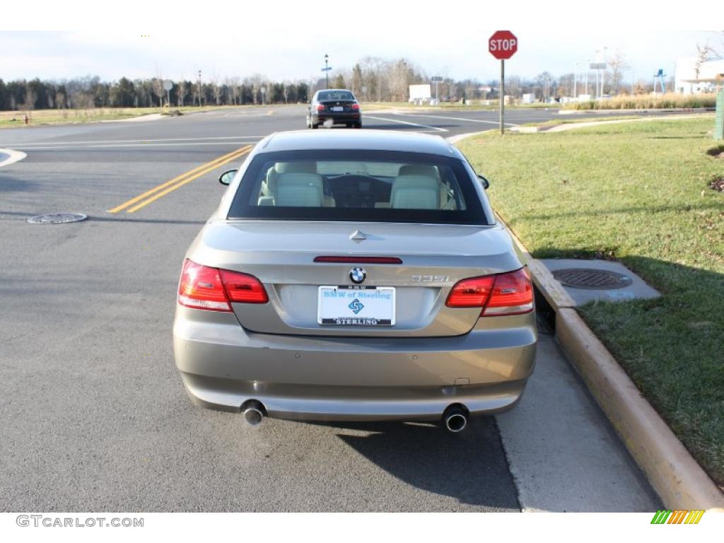 2007 3 Series 335i Convertible - Platinum Bronze Metallic / Cream Beige photo #5