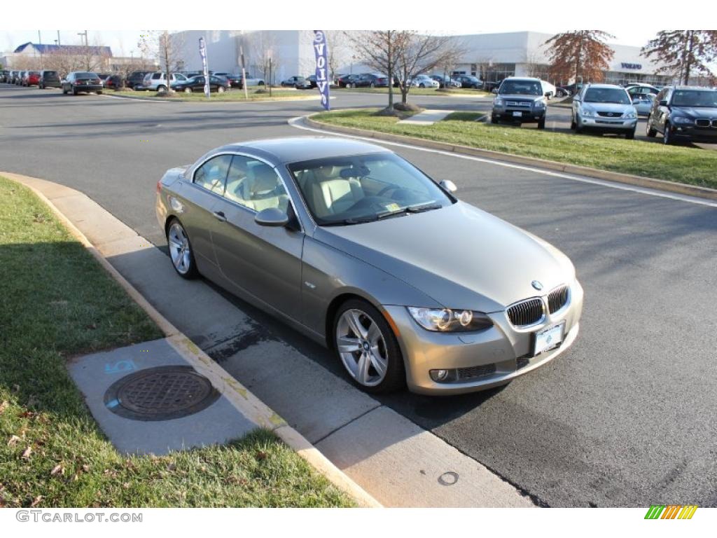 2007 3 Series 335i Convertible - Platinum Bronze Metallic / Cream Beige photo #8