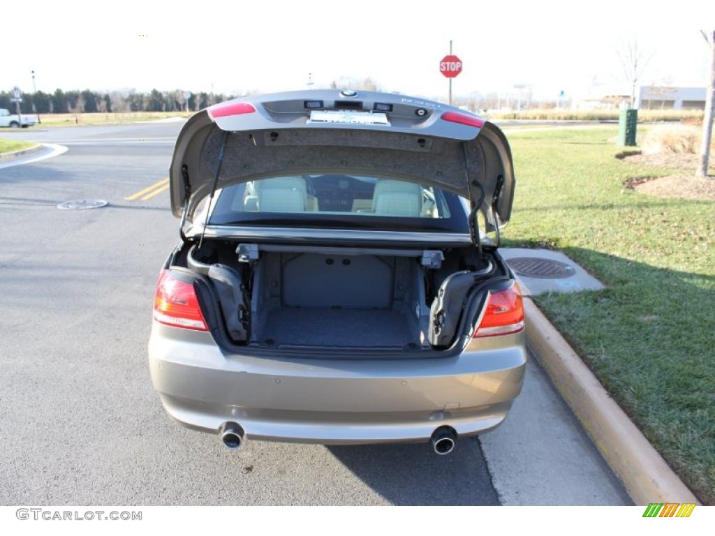 2007 3 Series 335i Convertible - Platinum Bronze Metallic / Cream Beige photo #15
