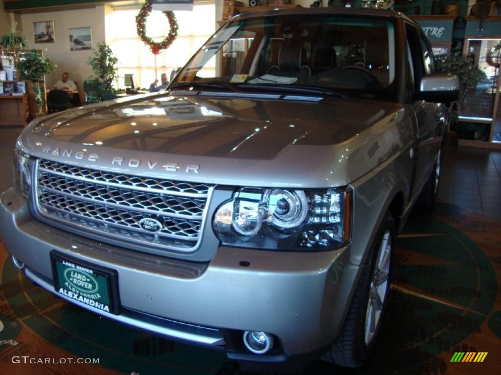 2011 Range Rover Supercharged - Ipanema Sand Metallic / Jet Black/Ivory photo #1