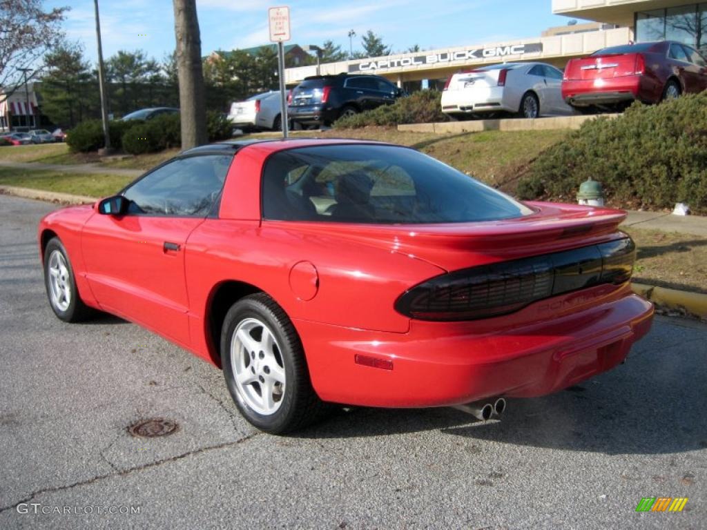 Bright Red 1996 Pontiac Firebird Formula Coupe Exterior Photo #41126155