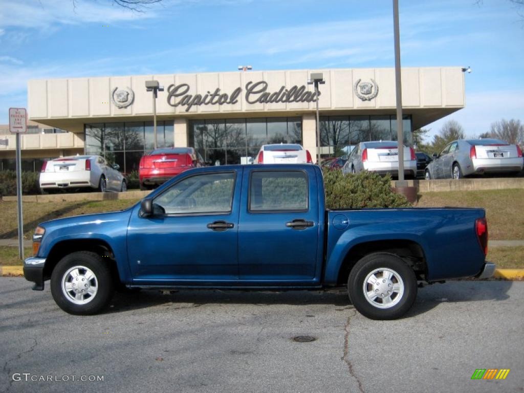 2006 Colorado LT Crew Cab - Superior Blue Metallic / Light Cashmere photo #1