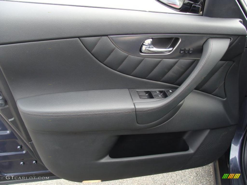 2010 Infiniti FX 35 AWD Graphite Door Panel Photo #41127747