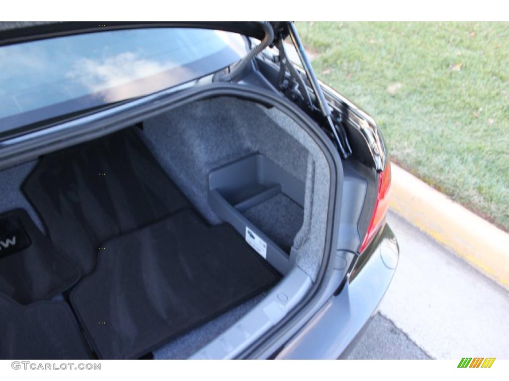 2008 3 Series 328i Coupe - Jet Black / Black photo #17