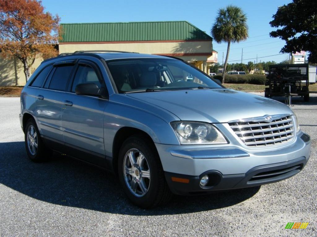 2004 Pacifica AWD - Butane Blue Pearl / Dark Slate Gray photo #7