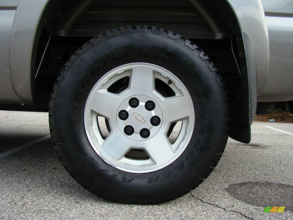 2006 Silverado 1500 LT Extended Cab 4x4 - Graystone Metallic / Dark Charcoal photo #7