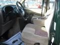 1999 Deep Emerald Green Metallic Ford E Series Van E150 Custom Passenger  photo #2