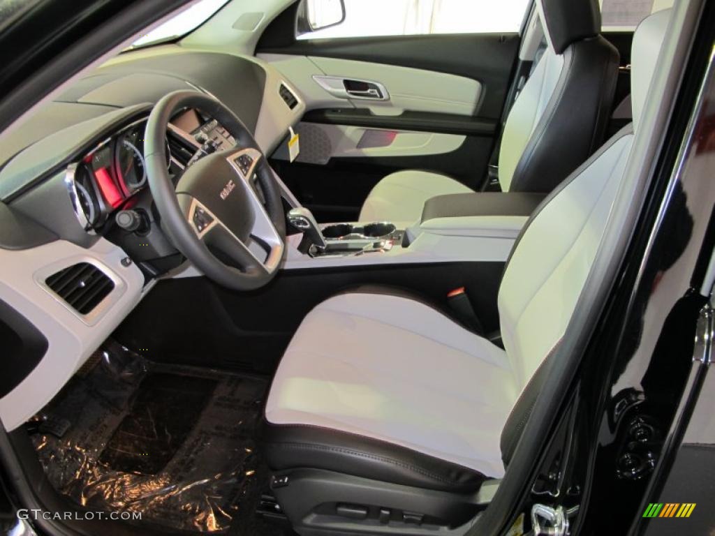 Light Titanium Interior 2011 GMC Terrain SLT Photo #41129675