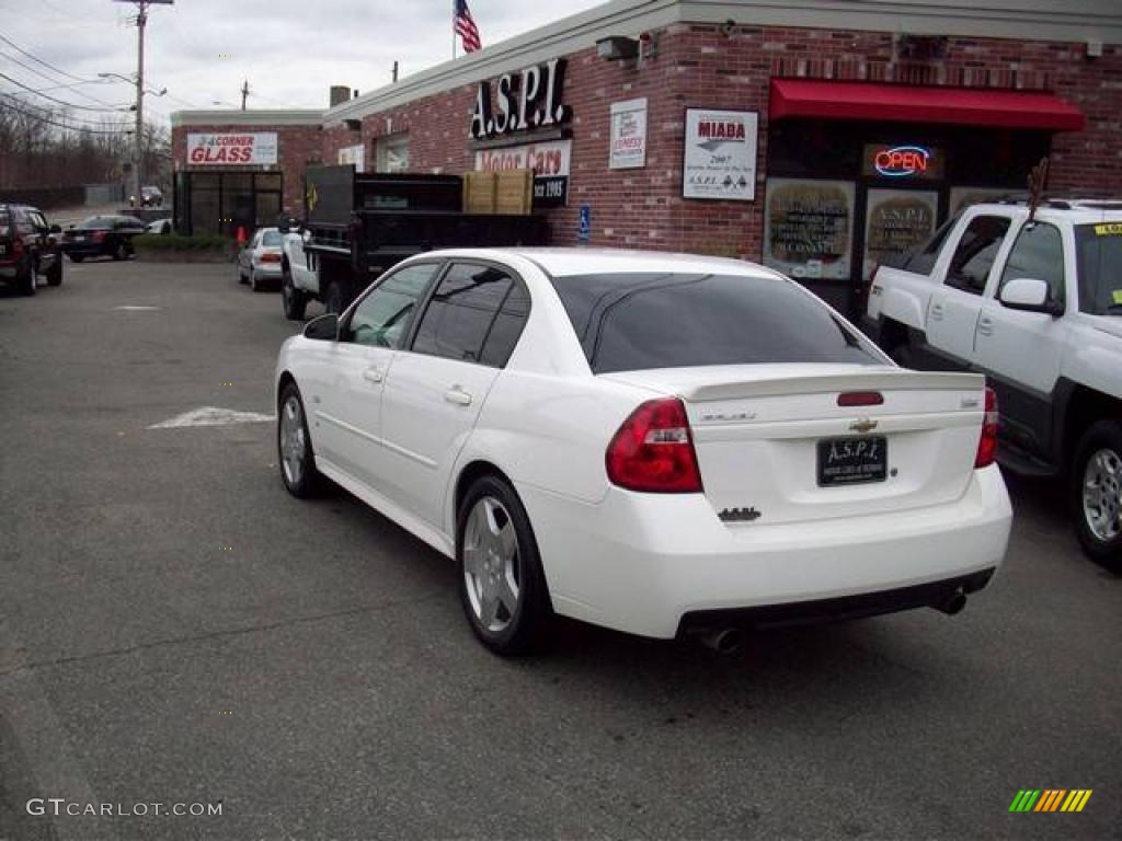2006 Malibu SS Sedan - White / Ebony Black photo #3