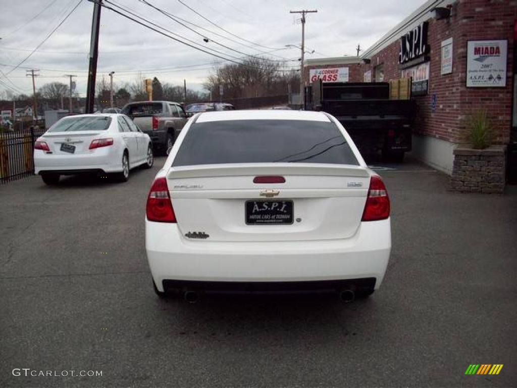 2006 Malibu SS Sedan - White / Ebony Black photo #4