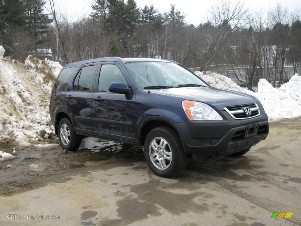 2004 CR-V EX 4WD - Eternal Blue Pearl / Black photo #1