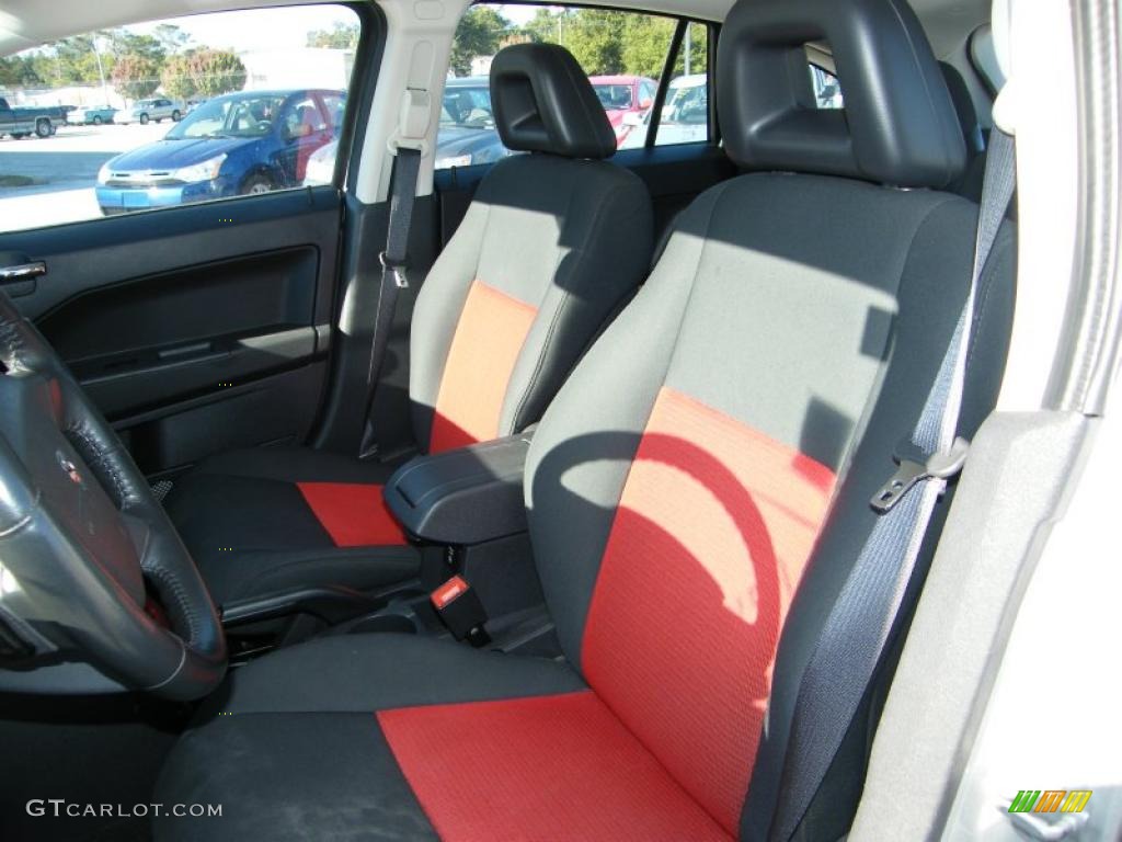 Dark Slate Gray/Red Interior 2009 Dodge Caliber R/T Photo #41130379