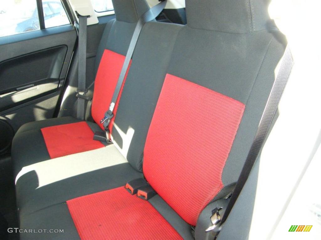 Dark Slate Gray/Red Interior 2009 Dodge Caliber R/T Photo #41130439