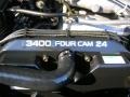 3.4 Liter DOHC 24-Valve V6 2003 Toyota Tundra SR5 Access Cab Engine