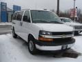 2010 Summit White Chevrolet Express LS 3500 Passenger Van  photo #2