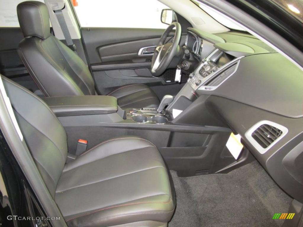Jet Black Interior 2011 GMC Terrain SLT Photo #41131611