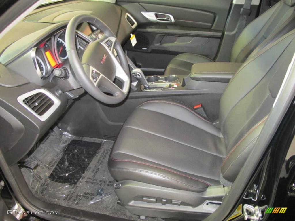 Jet Black Interior 2011 GMC Terrain SLT Photo #41131663