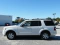 2010 White Suede Ford Explorer XLT  photo #2